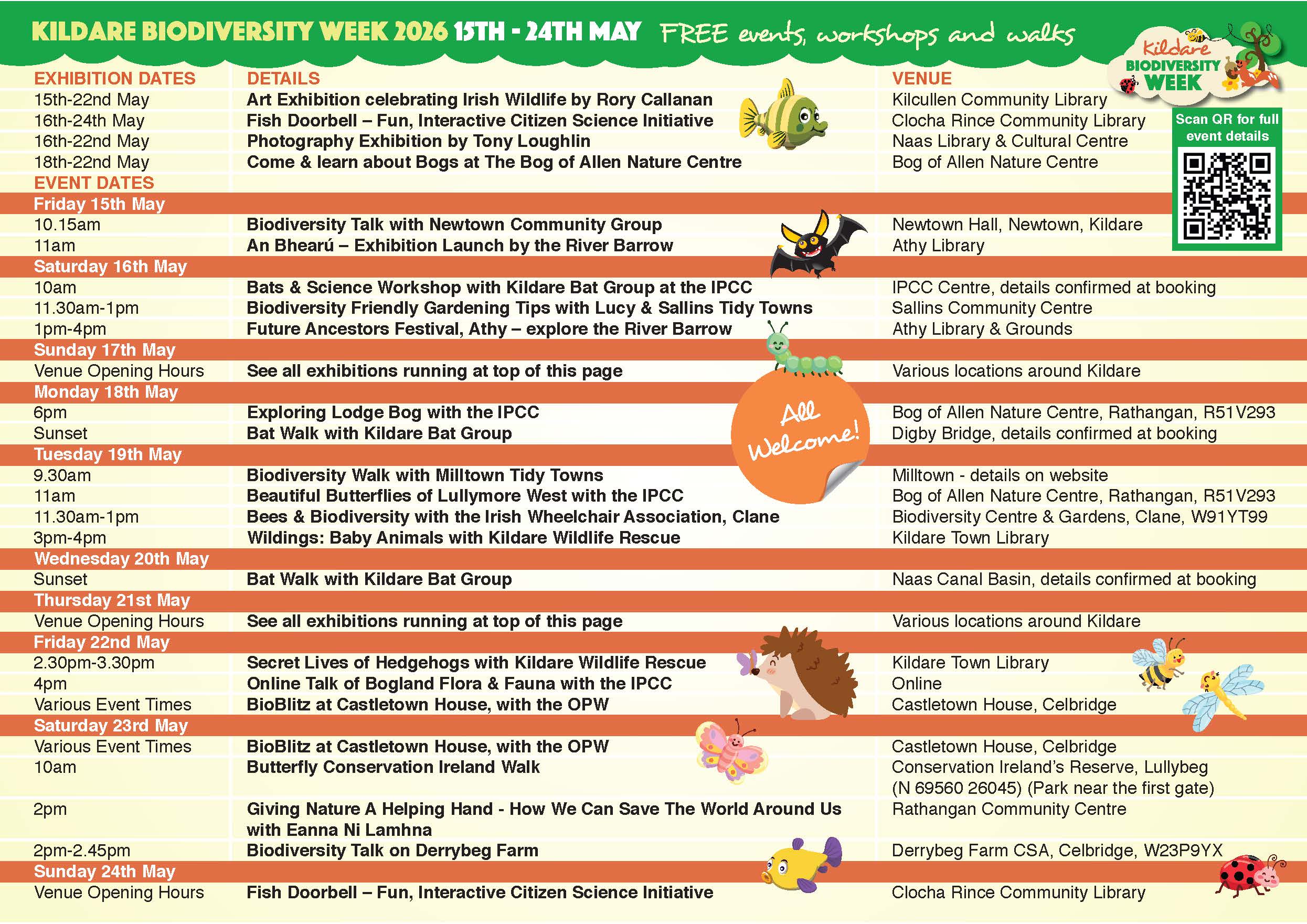 Image and link to Biodiversity Event List